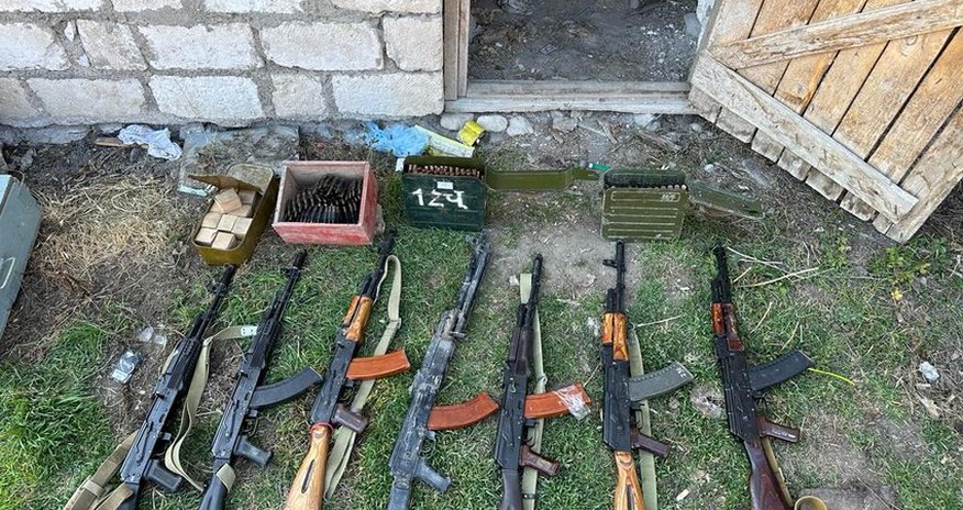 Ammunition found in basement of house in Aghdam Ammunition found in basement of house in Aghdam