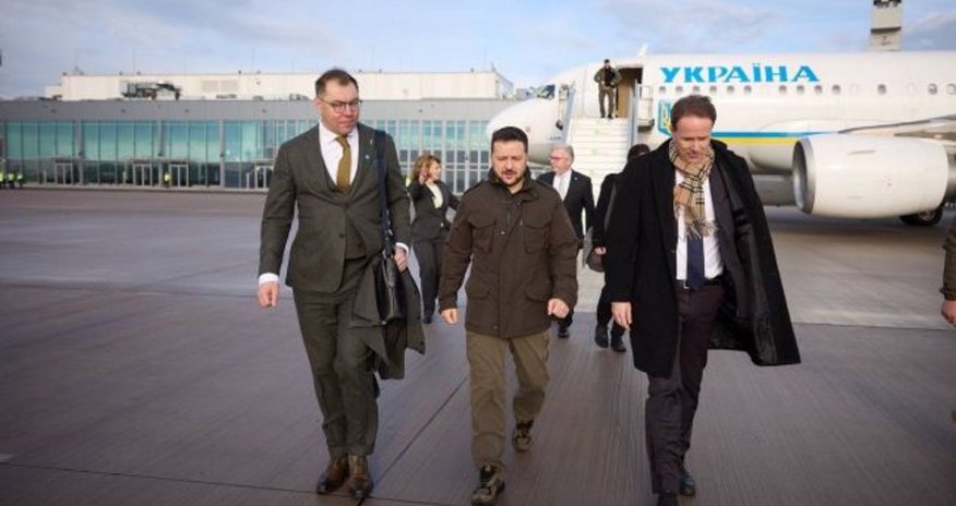 President of Ukraine arrives in Germany President of Ukraine arrives in Germany