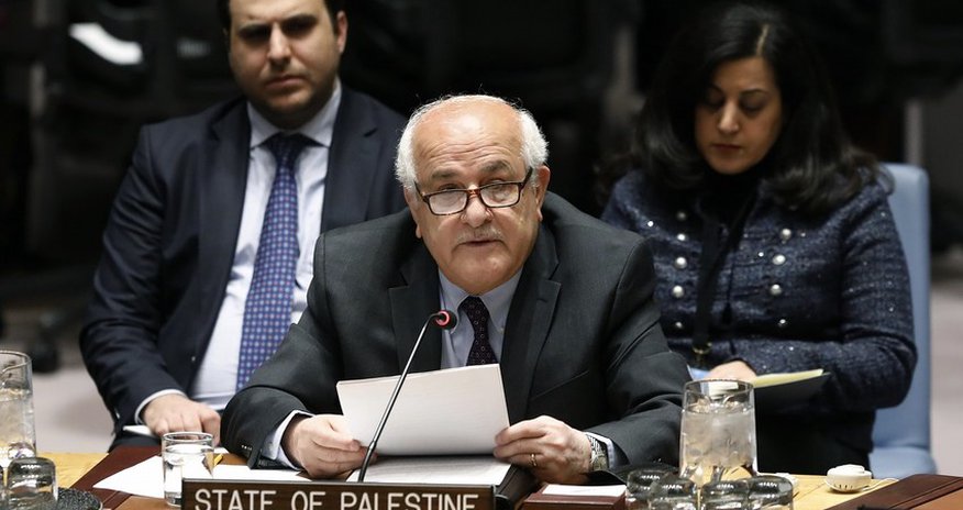 Palestine calls US veto of UN Security Council resolution on Gaza dangerous Palestine calls US veto of UN Security Council resolution on Gaza dangerous