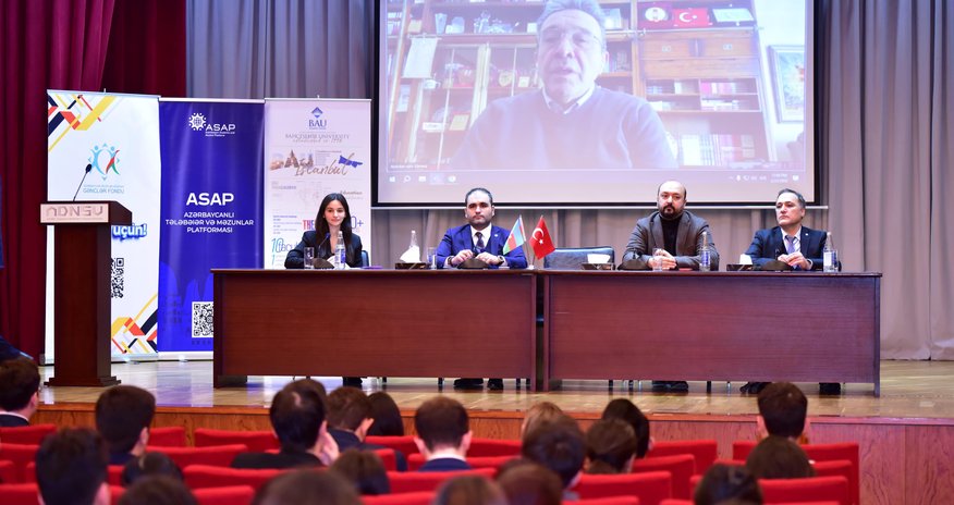 Azərbaycan və Türkiyə gəncləri arasında "Enerji və təhlükəsizlik sahəsində tərəfdaşlıq" forumu keçirilib Azərbaycan və Türkiyə gəncləri arasında "Enerji və təhlükəsizlik sahəsində tərəfdaşlıq" forumu keçirilib