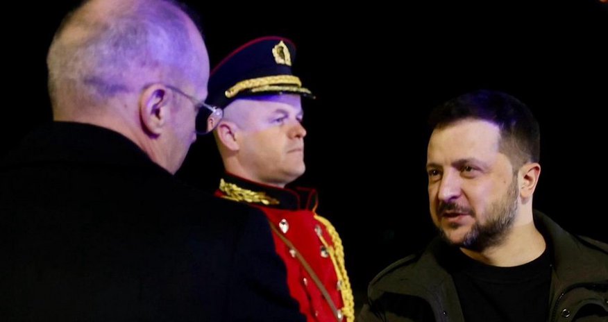 Zelenskyy arrives in Albania ahead of security conference Zelenskyy arrives in Albania ahead of security conference