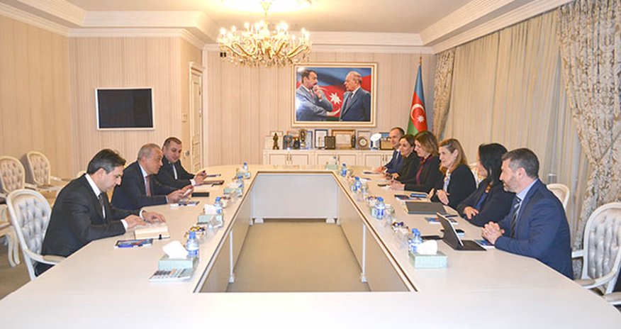 Beynəlxalq Maliyyə Korporasiyasının nümayəndə heyəti ilə görüş keçirilib Beynəlxalq Maliyyə Korporasiyasının nümayəndə heyəti ilə görüş keçirilib