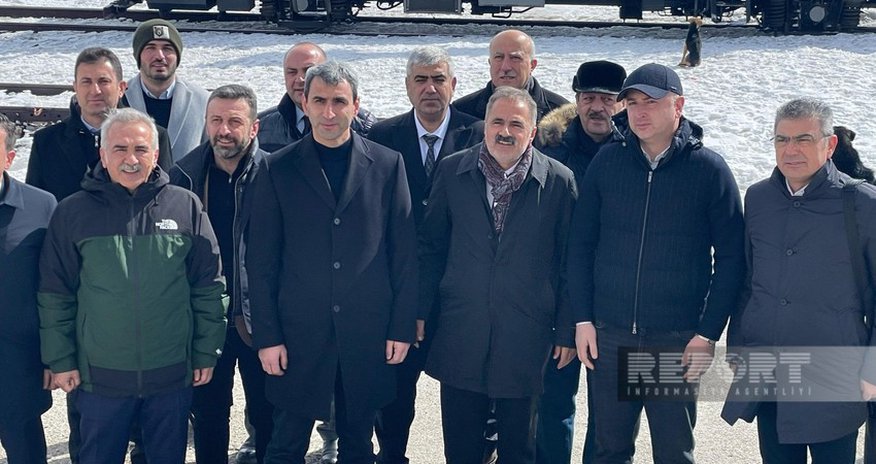 Азербайджан, Грузия и Турция обсуждают скорейшее завершение работ на железной дороге БТК Азербайджан, Грузия и Турция обсуждают скорейшее завершение работ на железной дороге БТК