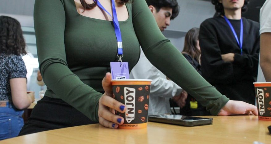 “Coffee ‘N Joy” Avropa Gənclər Parlamentinə dəstək olub “Coffee ‘N Joy” Avropa Gənclər Parlamentinə dəstək olub