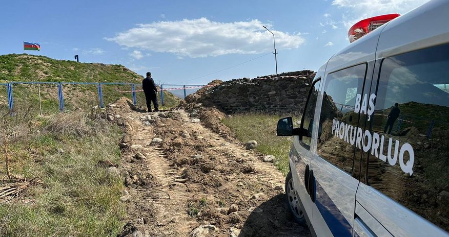 Xocalıda insan qalıqları aşkarlanıb Xocalıda insan qalıqları aşkarlanıb
