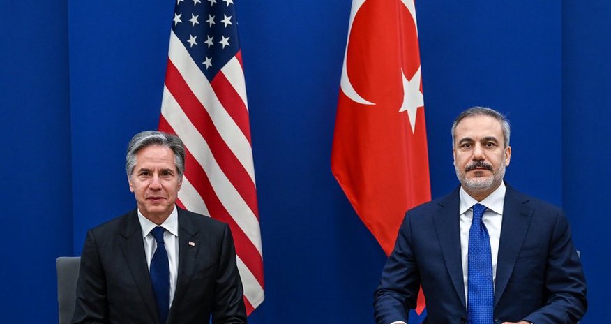 Hakan Fidan meets with Blinken Hakan Fidan meets with Blinken