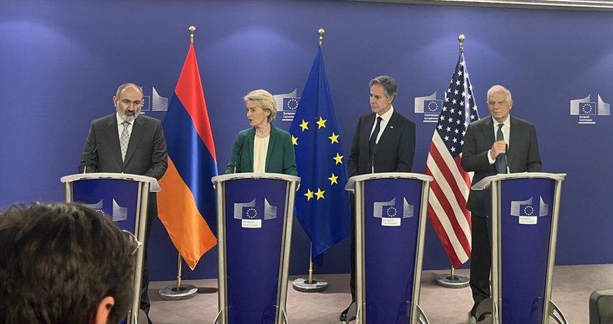US-EU-Armenia meeting kicks off in Brussels US-EU-Armenia meeting kicks off in Brussels