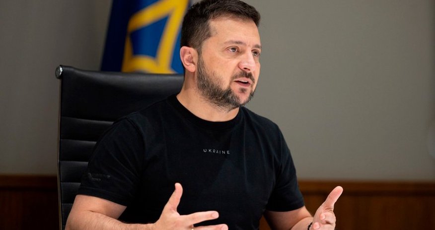 Zelenski Avropa İttifaqından ölkənin təşkilata qəbulunu tələb edib Zelenski Avropa İttifaqından ölkənin təşkilata qəbulunu tələb edib
