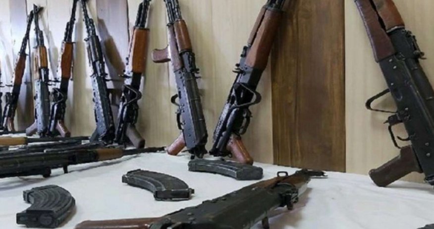 В Ханкенди обнаружены оружие и боеприпасы В Ханкенди обнаружены оружие и боеприпасы
