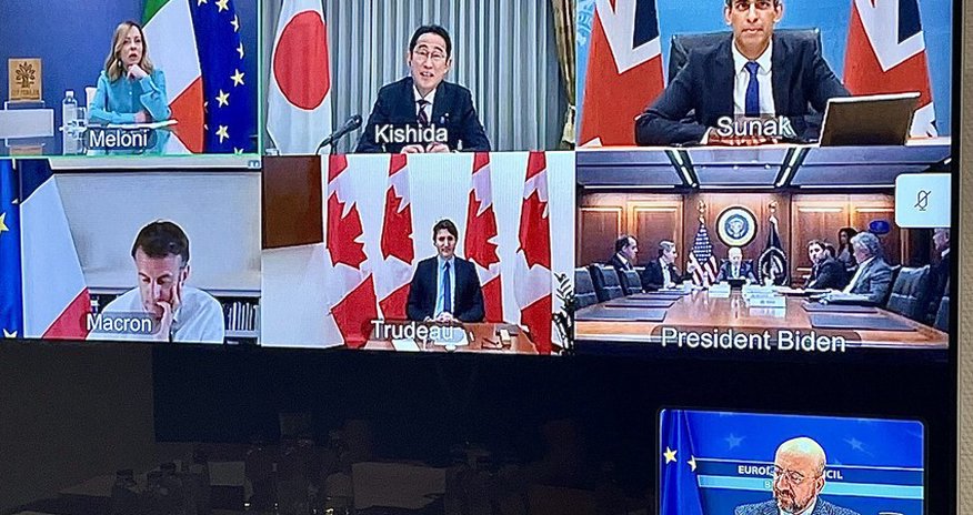 G7 express full solidarity with Israel after Iran's attacks G7 express full solidarity with Israel after Iran's attacks