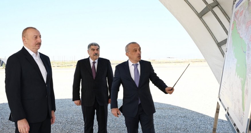 Prezident Hacıqabula gedib Prezident Hacıqabula gedib
