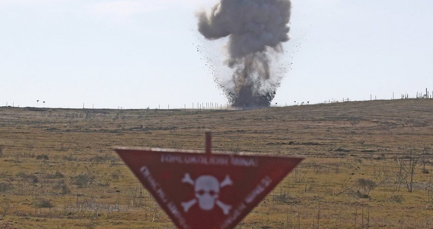 51 mines found in liberated territories last week 51 mines found in liberated territories last week