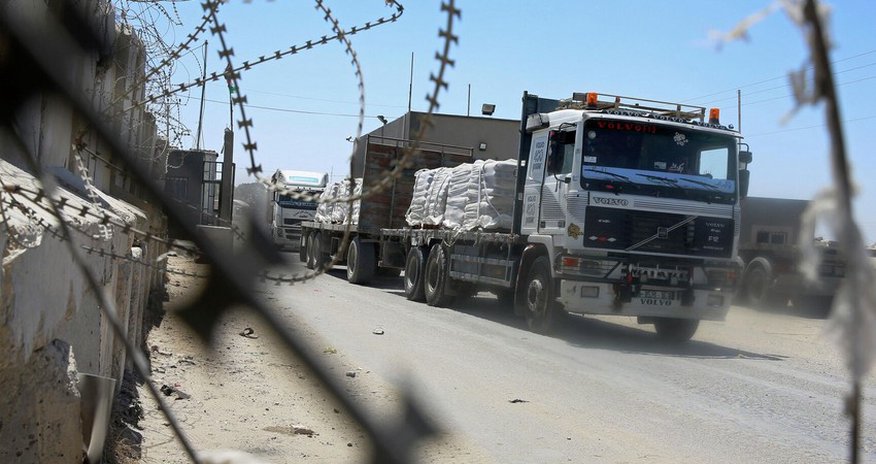 Israel says Kerem Shalom checkpoint open for humanitarian aid in Gaza Israel says Kerem Shalom checkpoint open for humanitarian aid in Gaza