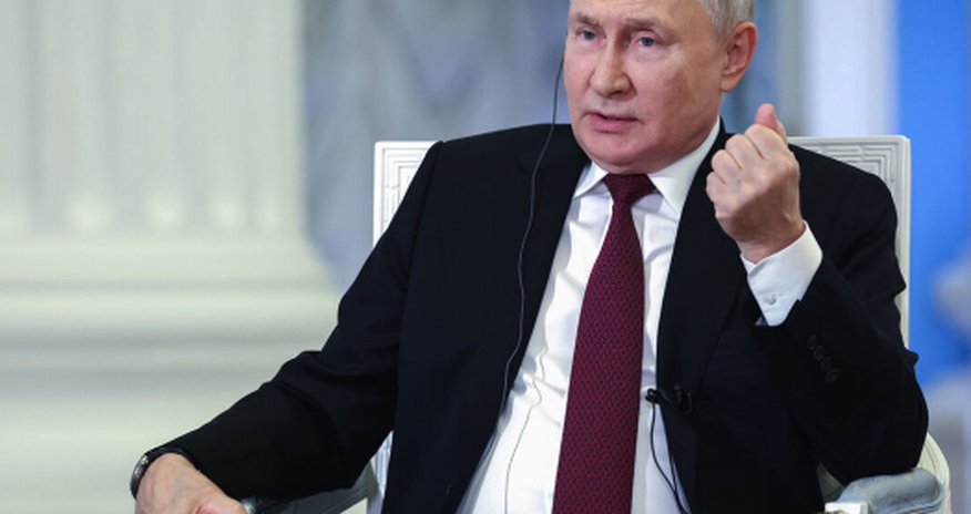 Путин об отправке французских войск в Украину Путин об отправке французских войск в Украину