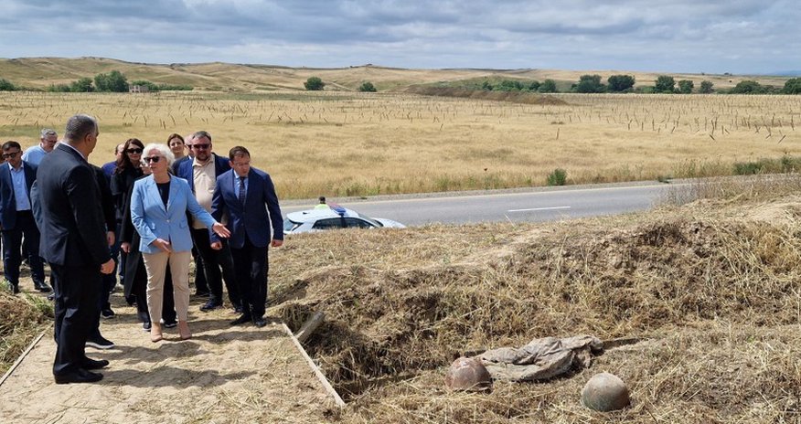 Latviya parlamentinin sədri Füzulidə səfərdədir Latviya parlamentinin sədri Füzulidə səfərdədir