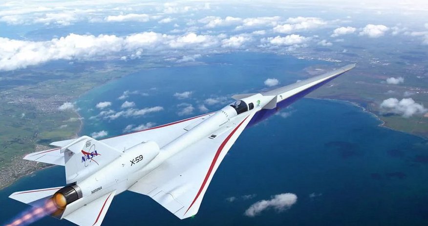 В NASA назвали сроки первого полета сверхзвукового самолета X-59 В NASA назвали сроки первого полета сверхзвукового самолета X-59