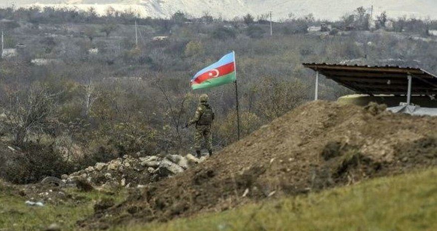 Azərbaycan sərhədçiləri Qazaxın azad edilmiş dörd kəndini nəzarətə götürüblər Azərbaycan sərhədçiləri Qazaxın azad edilmiş dörd kəndini nəzarətə götürüblər