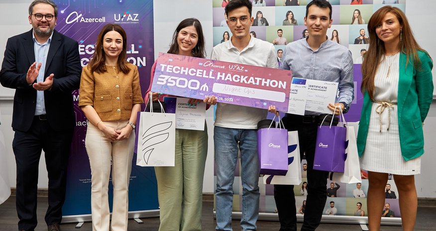 Azercell-supported "Techcell" hackathon concluded Azercell-supported "Techcell" hackathon concluded