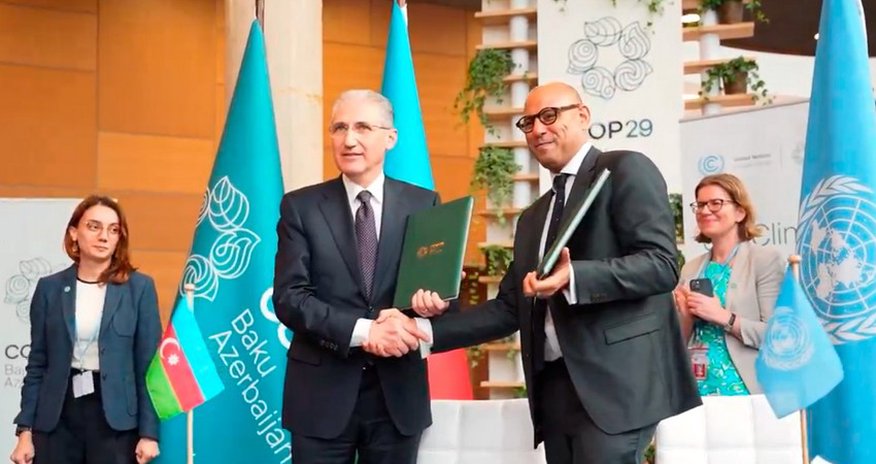 Almaniyada COP29-la bağlı sənədlər imzalanıb Almaniyada COP29-la bağlı sənədlər imzalanıb