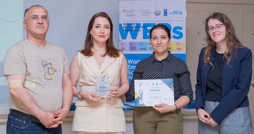 Yelo Bank WEPs mükafatına layiq görülüb Yelo Bank WEPs mükafatına layiq görülüb