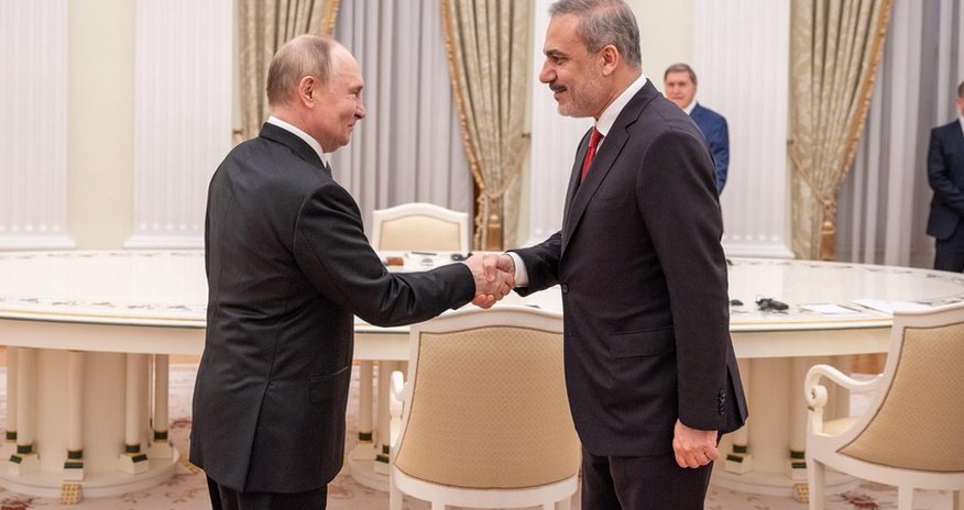 Hakan Fidan Putinlə görüşüb Hakan Fidan Putinlə görüşüb