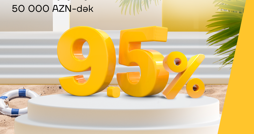 Yelo Bank-dan illik 9.5% ilə yay krediti! Yelo Bank-dan illik 9.5% ilə yay krediti!