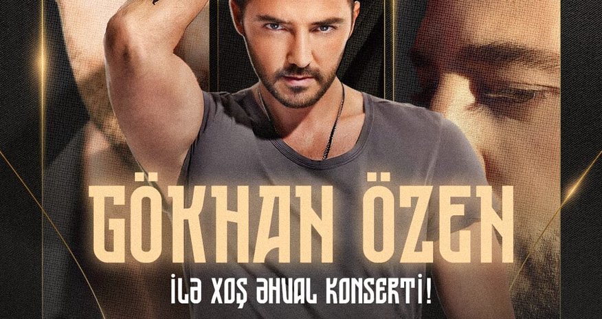 Berqa ilə Xoş Əhval” layihəsi çərçivəsində Gökhan Özen konserti Berqa ilə Xoş Əhval” layihəsi çərçivəsində Gökhan Özen konserti