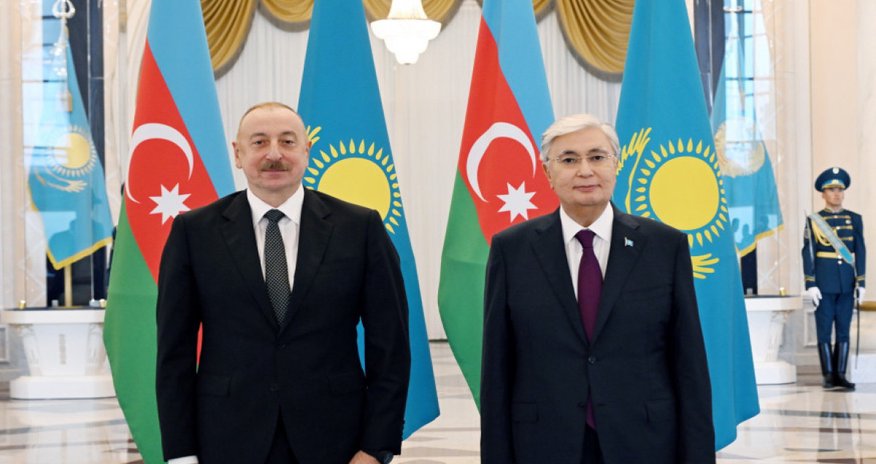 Astanada Azərbaycan və Qazaxıstan prezidentlərinin görüşü keçirilib - Yenilənib Astanada Azərbaycan və Qazaxıstan prezidentlərinin görüşü keçirilib - Yenilənib