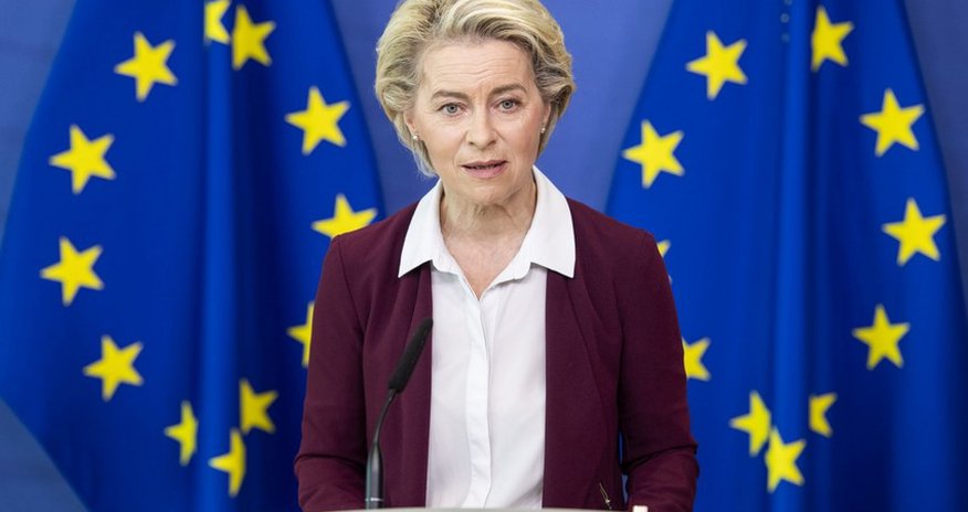 Ursula von der Leyen re-elected president of European Commission Ursula von der Leyen re-elected president of European Commission