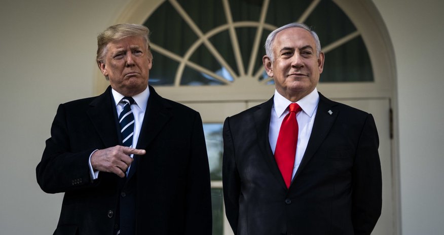 Tramp Netanyahu ilə görüşəcək Tramp Netanyahu ilə görüşəcək