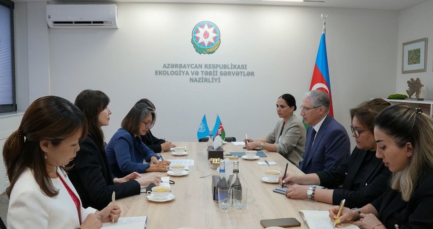 Muxtar Babayev BMT rəsmisi ilə COP29-a hazırlığı müzakirə edib Muxtar Babayev BMT rəsmisi ilə COP29-a hazırlığı müzakirə edib