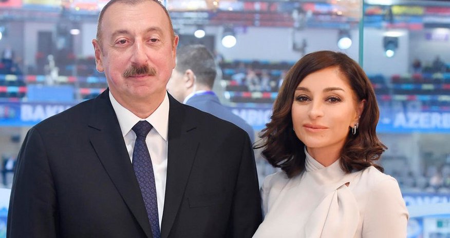 Azerbaijan's President and First Lady make phone call to judoka Hidayat Heydarov Azerbaijan's President and First Lady make phone call to judoka Hidayat Heydarov