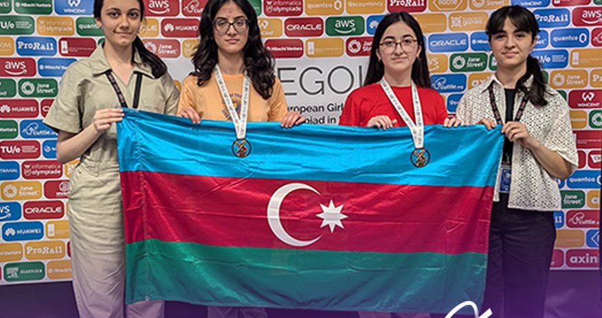 Azərbaycan məktəbliləri Avropa Qızlar İnformatika Olimpiadasında medal qazandılar Azərbaycan məktəbliləri Avropa Qızlar İnformatika Olimpiadasında medal qazandılar
