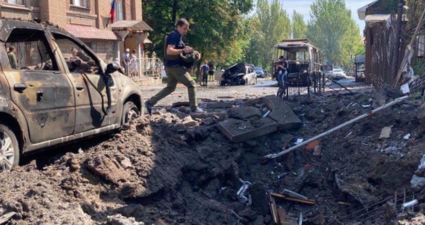 Украина громит Донецк Украина громит Донецк