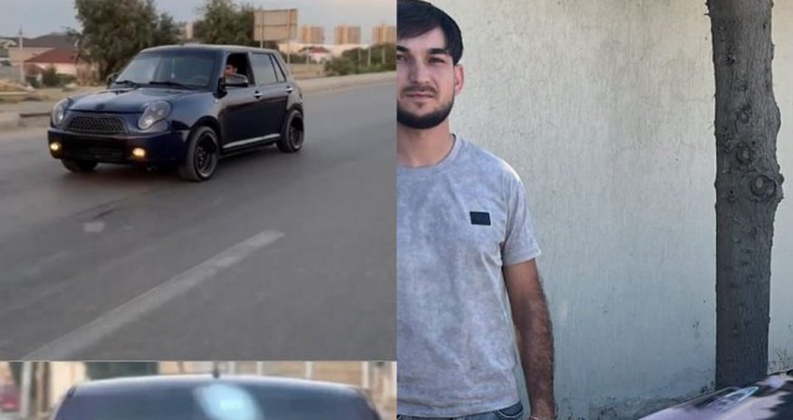 Nömrəsiz sürdüyü avtomobili sosial şəbəkədə paylaşan şəxs saxlanılıb Nömrəsiz sürdüyü avtomobili sosial şəbəkədə paylaşan şəxs saxlanılıb