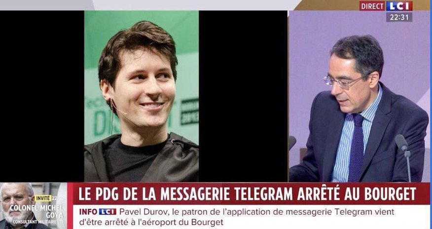 "Telegram"ın təsisçisi saxlanılıb "Telegram"ın təsisçisi saxlanılıb