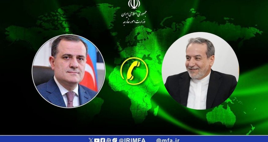 Bayramov iranlı həmkarı ilə danışıb Bayramov iranlı həmkarı ilə danışıb