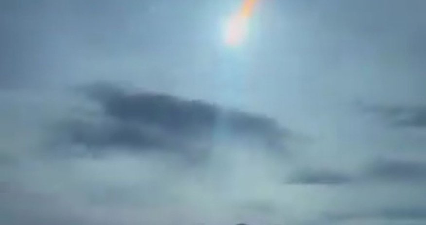 Yerə asteroid düşüb - Video Yerə asteroid düşüb - Video