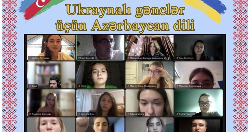 Free elective course on studying Azerbaijani language launched in Ukraine Free elective course on studying Azerbaijani language launched in Ukraine