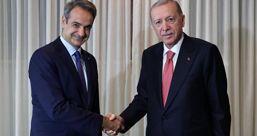 Ərdoğan Yunanıstanın baş naziri ilə görüşüb Ərdoğan Yunanıstanın baş naziri ilə görüşüb
