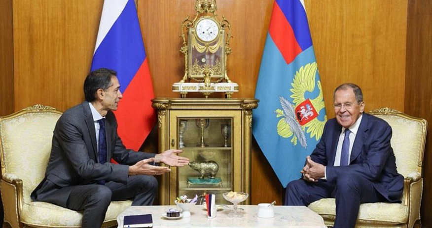 Lavrov Azərbaycanın yeni səfiri ilə görüşüb Lavrov Azərbaycanın yeni səfiri ilə görüşüb