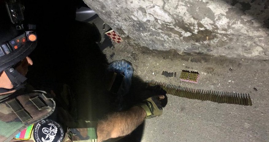 Bakıda hərbi sursatlar aşkarlanıb Bakıda hərbi sursatlar aşkarlanıb