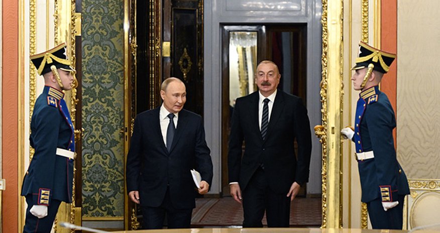 Moskvada İlham Əliyevin Vladimir Putinlə görüşü bitib - Yenilənib Moskvada İlham Əliyevin Vladimir Putinlə görüşü bitib - Yenilənib