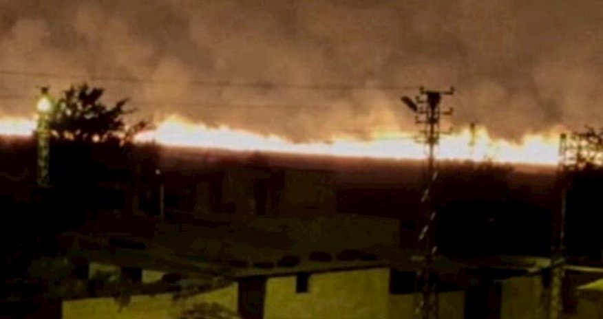 Türkiyənin Kilis vilayətinə raket mərmiləri düşüb - Video Türkiyənin Kilis vilayətinə raket mərmiləri düşüb - Video