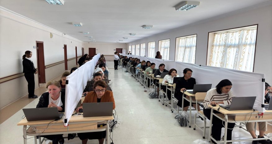Bağça müəllimlərinin diaqnostik qiymətləndirmə imtahanı yekunlaşıb Bağça müəllimlərinin diaqnostik qiymətləndirmə imtahanı yekunlaşıb