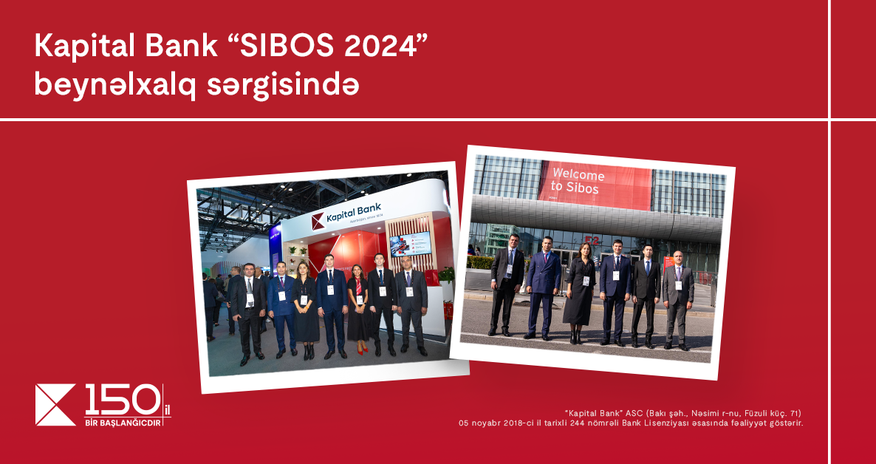 Kapital Bank “SIBOS 2024” beynəlxalq sərgisində Kapital Bank “SIBOS 2024” beynəlxalq sərgisində