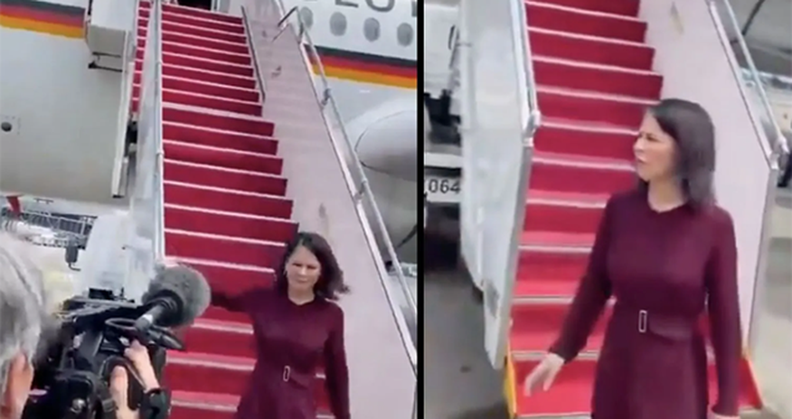 Alman naziri Çində qarşılayan olmadı - Video Alman naziri Çində qarşılayan olmadı - Video
