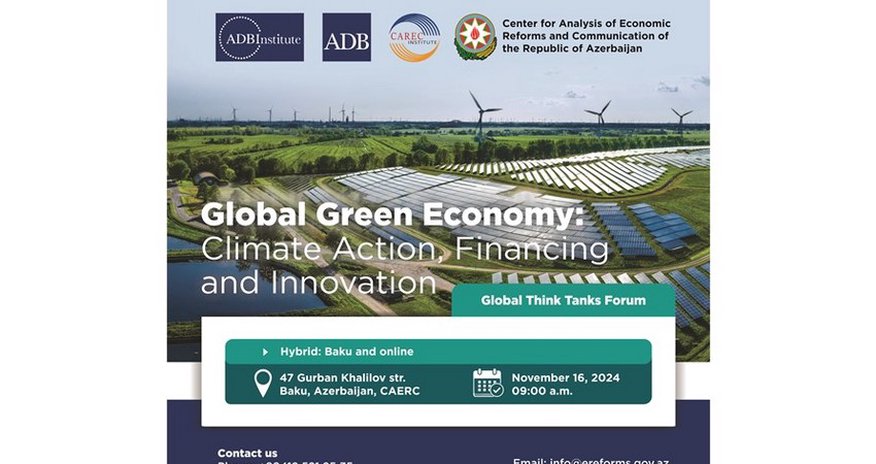 Baku to host Global Think Tanks Forum Baku to host Global Think Tanks Forum