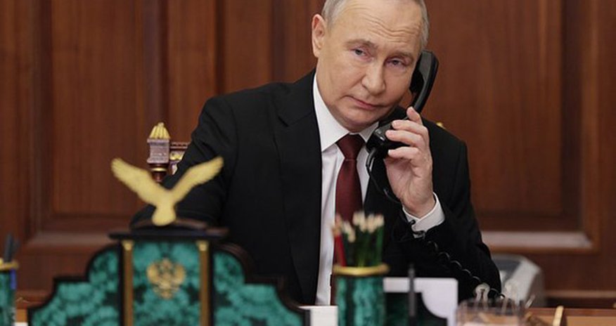 Putin Olaf Şoltsla telefonla danışıb Putin Olaf Şoltsla telefonla danışıb
