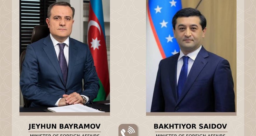 Джейхун Байрамов поздравил Бахтиера Саидова с переназначением главой МИД Узбекистана Джейхун Байрамов поздравил Бахтиера Саидова с переназначением главой МИД Узбекистана